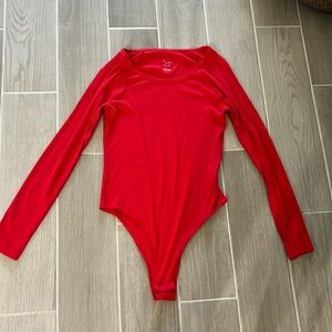Red Body Suit